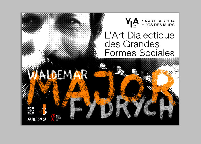20 / 27 - zaproszenie na wystawę Waldemara MAJORA Fydrycha w Paryżu