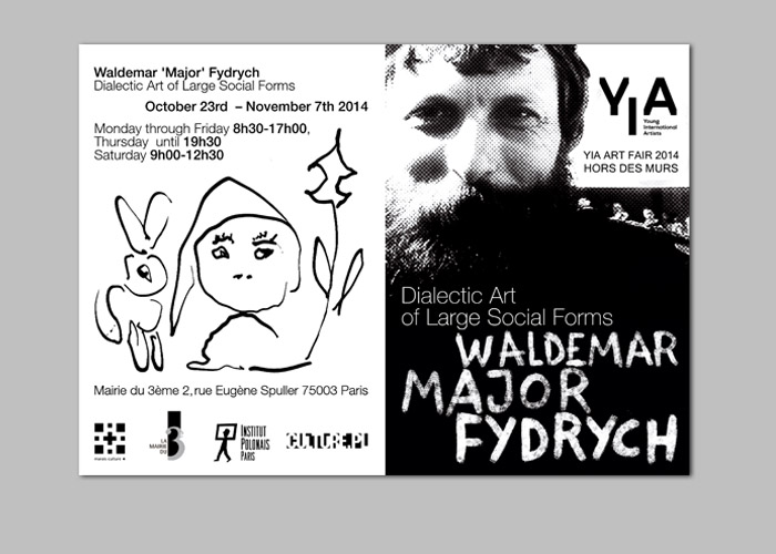 21 / 27 - folder do wystawy Waldemara MAJORA Fydrycha w Paryżu