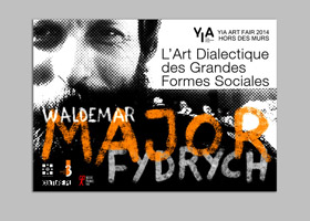 zaproszenie na wystawę Waldemara MAJORA Fydrycha w Paryżu
